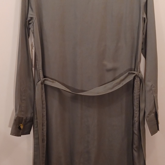 Shirt Dress With Removable Belt Button Up Front Utility DressX-Large - Picture 2 of 4